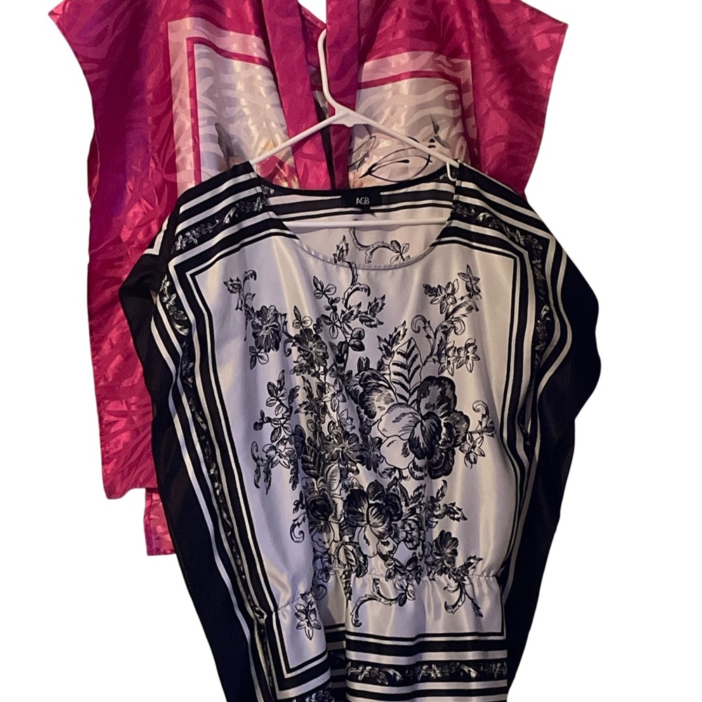 AGB silk blouses